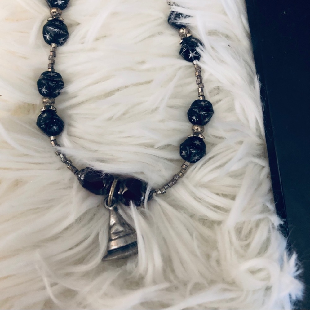 Magical Forest Witch Hat necklace